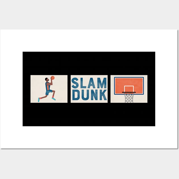 Slam Dunk Wall Art by adeeb0